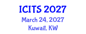 International Conference on Intelligent Transportation Systems (ICITS) March 24, 2027 - Kuwait, Kuwait International Conference on Intelligent Transportation Systems (ICITS) March 24, 2027 - Kuwait, Kuwait