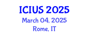 International Conference on Intelligent Unmanned Systems (ICIUS) March 04, 2025 - Rome, Italy