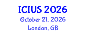 International Conference on Intelligent Unmanned Systems (ICIUS) October 21, 2026 - London, United Kingdom