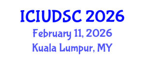 International Conference on Intelligent Urban Design and Smart Cities (ICIUDSC) February 11, 2026 - Kuala Lumpur, Malaysia