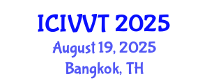 International Conference on Intelligent Vehicles and Vehicle Technology (ICIVVT) August 19, 2025 - Bangkok, Thailand