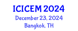 International Conference on Intensive Care and Emergency Medicine (ICICEM) December 23, 2024 - Bangkok, Thailand