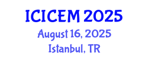 International Conference on Intensive Care and Emergency Medicine (ICICEM) August 16, 2025 - Istanbul, Turkey