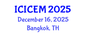 International Conference on Intensive Care and Emergency Medicine (ICICEM) December 16, 2025 - Bangkok, Thailand
