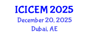 International Conference on Intensive Care and Emergency Medicine (ICICEM) December 20, 2025 - Dubai, United Arab Emirates