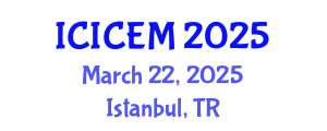 International Conference on Intensive Care and Emergency Medicine (ICICEM) March 22, 2025 - Istanbul, Turkey