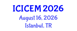 International Conference on Intensive Care and Emergency Medicine (ICICEM) August 16, 2026 - Istanbul, Turkey