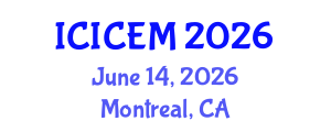 International Conference on Intensive Care and Emergency Medicine (ICICEM) June 14, 2026 - Montreal, Canada