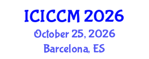 International Conference on Intercultural Communication and Conflict Management (ICICCM) October 25, 2026 - Barcelona, Spain