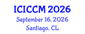 International Conference on Intercultural Communication and Conflict Management (ICICCM) September 16, 2026 - Santiago, Chile International Conference on Intercultural Communication and Conflict Management (ICICCM) September 16, 2026 - Santiago, Chile