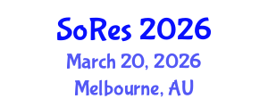 International Conference on Interdisciplinary Research in Social Sciences (SoRes) March 20, 2026 - Melbourne, Australia