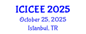 International Conference on Internal Combustion Engines Engineering (ICICEE) October 25, 2025 - Istanbul, Turkey
