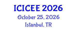 International Conference on Internal Combustion Engines Engineering (ICICEE) October 25, 2026 - Istanbul, Turkey