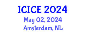 International Conference on Internal Combustion Engines (ICICE) May 02, 2024 - Amsterdam, Netherlands