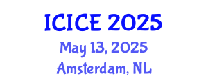 International Conference on Internal Combustion Engines (ICICE) May 13, 2025 - Amsterdam, Netherlands