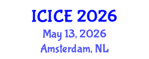 International Conference on Internal Combustion Engines (ICICE) May 13, 2026 - Amsterdam, Netherlands