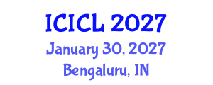 International Conference on International Criminal Law (ICICL) January 30, 2027 - Bengaluru, India International Conference on International Criminal Law (ICICL) January 30, 2027 - Bengaluru, India