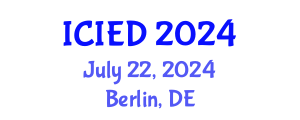 International Conference on International Economics and Development (ICIED) July 22, 2024 - Berlin, Germany