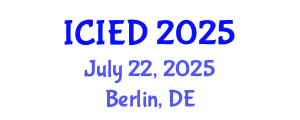 International Conference on International Economics and Development (ICIED) July 22, 2025 - Berlin, Germany