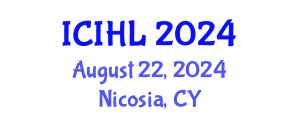 International Conference on International Health Law (ICIHL) August 22, 2024 - Nicosia, Cyprus