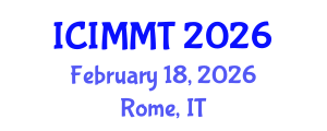 International Conference on International Marketing and Marketing Techniques (ICIMMT) February 18, 2026 - Rome, Italy