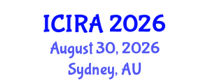 International Conference on International Relations and Affairs (ICIRA) August 30, 2026 - Sydney, Australia