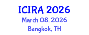 International Conference on International Relations and Affairs (ICIRA) March 08, 2026 - Bangkok, Thailand