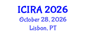 International Conference on International Relations and Affairs (ICIRA) October 28, 2026 - Lisbon, Portugal