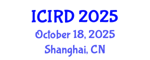 International Conference on International Relations and Diplomacy (ICIRD) October 18, 2025 - Shanghai, China
