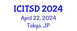 International Conference on International Tourism and Sustainable Development (ICITSD) April 22, 2024 - Tokyo, Japan