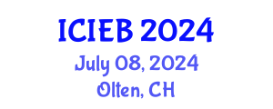 International Conference on Internet and E-Business (ICIEB) July 08, 2024 - Olten, Switzerland