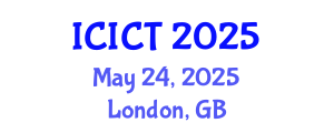 International Conference on Internet Communication Technologies (ICICT) May 24, 2025 - London, United Kingdom