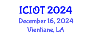 International Conference on Internet of Things (ICIOT) December 16, 2024 - Vientiane, Laos