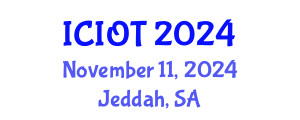 International Conference on Internet of Things (ICIOT) November 11, 2024 - Jeddah, Saudi Arabia