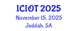 International Conference on Internet of Things (ICIOT) November 15, 2025 - Jeddah, Saudi Arabia