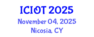 International Conference on Internet of Things (ICIOT) November 04, 2025 - Nicosia, Cyprus
