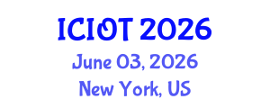 International Conference on Internet of Things (ICIOT) June 03, 2026 - New York, United States