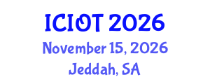 International Conference on Internet of Things (ICIOT) November 15, 2026 - Jeddah, Saudi Arabia