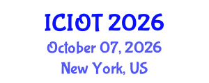 International Conference on Internet of Things (ICIOT) October 07, 2026 - New York, United States