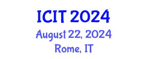 International Conference on Interpreting and Translation (ICIT) August 22, 2024 - Rome, Italy
