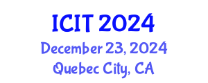 International Conference on Interpreting and Translation (ICIT) December 23, 2024 - Quebec City, Canada
