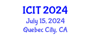 International Conference on Interpreting and Translation (ICIT) July 15, 2024 - Quebec City, Canada