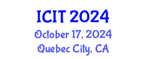 International Conference on Interpreting and Translation (ICIT) October 17, 2024 - Quebec City, Canada