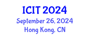 International Conference on Interpreting and Translation (ICIT) September 26, 2024 - Hong Kong, China