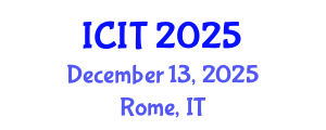 International Conference on Interpreting and Translation (ICIT) December 13, 2025 - Rome, Italy