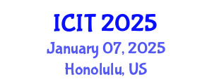 International Conference on Interpreting and Translation (ICIT) January 07, 2025 - Honolulu, United States