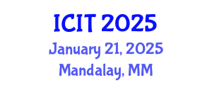 International Conference on Interpreting and Translation (ICIT) January 21, 2025 - Mandalay, Myanmar
