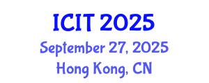 International Conference on Interpreting and Translation (ICIT) September 27, 2025 - Hong Kong, China