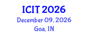 International Conference on Interpreting and Translation (ICIT) December 09, 2026 - Goa, India International Conference on Interpreting and Translation (ICIT) December 09, 2026 - Goa, India