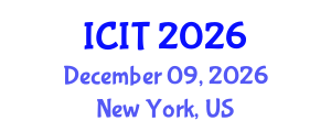 International Conference on Interpreting and Translation (ICIT) December 09, 2026 - New York, United States International Conference on Interpreting and Translation (ICIT) December 09, 2026 - New York, United States